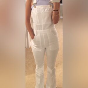 Frame Denim Jumper/Overalls in White